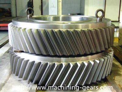 Chine grands engrenages de transmission en acier de traitement thermique de vitesse d'anneau 20CrMnTi à vendre