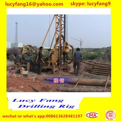 China China Popular Good Quality Trailer Mounted Mobile Water Well Drilling Rig with Builtin Mud Pump for sale