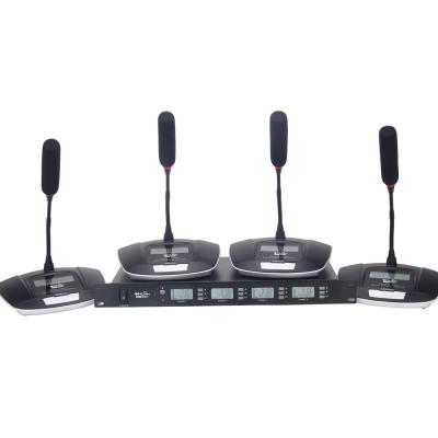 Chine UHF multichannelconference microphone kit transceiver desktop microphone à vendre