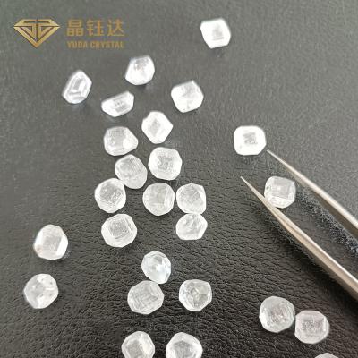 Cina I diamanti artificiali non tagliati 1.0ct 2.0ct 3.0ct hanno lucidato il taglio brillante rotondo in vendita