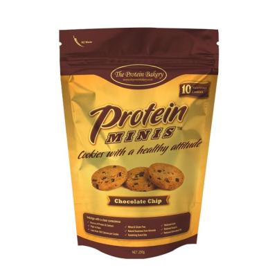 China Custom Printed Food Packaging Bag Aluminum Foil Moisture Proof Plastic Bags Stand Up Pouch for sale