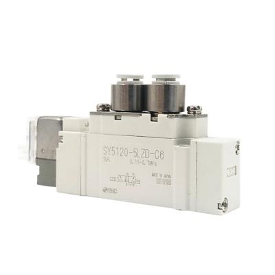 China 5-Port Valve SMC Solenoid Valves Single SY3120-5LZD-C6 SY3120-6LZD-C6 for sale