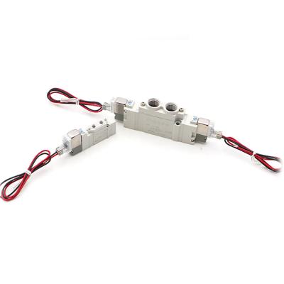 China Soft Seal 5-way Solenoid Valve SY3120-5LZD-C8 SY3120-6LZD-C8 for sale