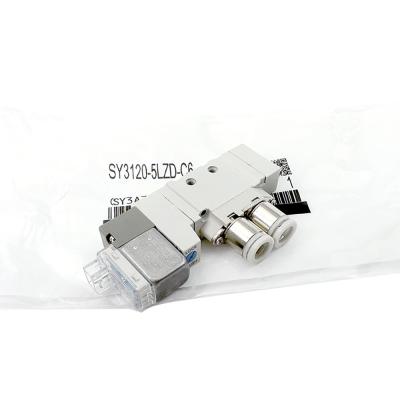China SY series Solenoid Valves SY3220-5LZD-C4 SY3220-6LZD-C4 SMC for sale