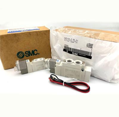 China 5-Port SMC Solenoid Valves Soft Seal SY5220-6LZD-01 SY5220-5LZD-C6 SY5220-5LZD for sale