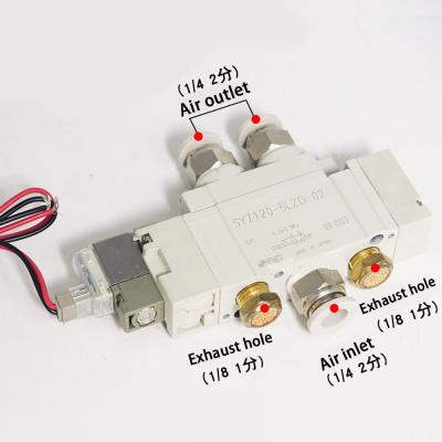 China Single SMC Solenoid Valve SY7120-5LZD-02 SY7120-5LZD-C6 SY7120-5LZD-C8 for sale