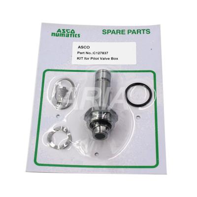 China ASCO C127837 K0950 pulse valve repair kit includes pilot head clamp spring and screw for sale