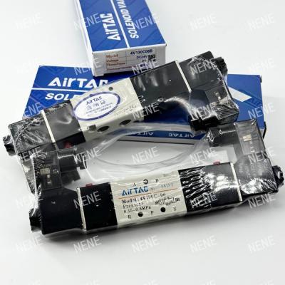 China 4V130C-M5 válvula electromagnética AIRTAC AC220V DC24V a prueba de explosión de 5/3 vías en venta