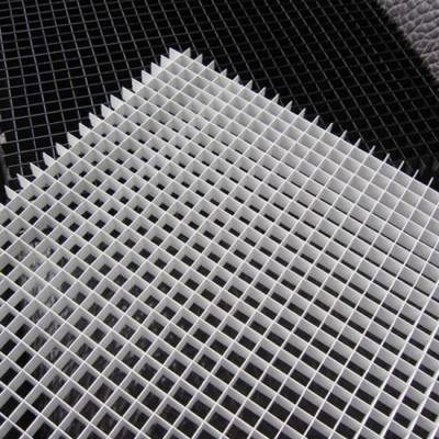 China Artistic Grid Ceilings Eco - Friendly Aluminum Open Cell Ceilings Aluminum Ceiling For Shopping Malls for sale