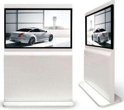 China Indoor free standing lcd screen video kiosk, wireless advertising display, digital signage totem for sale