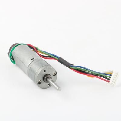 China 12v 24v High Torque 20mm Micro Dc Motor Small Speed Drip Proof Motor With Encoder for sale