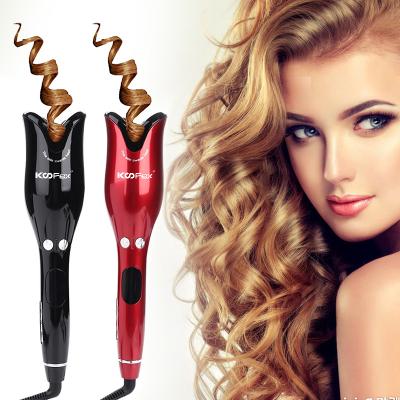 China PTC Heating 25W Electric Spiral Hair Curlers , Anti Frizz Steam Hair Curling Iron for sale