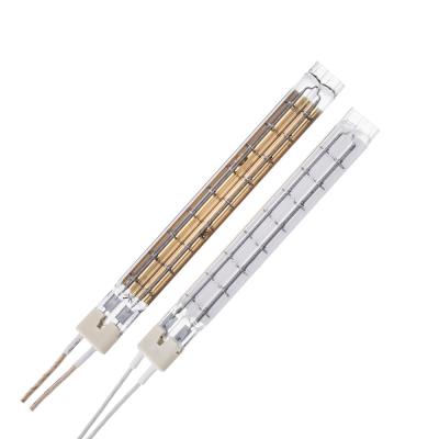 China Gold Coating Twin tube halogen Infrared Heating Lamp for sale
