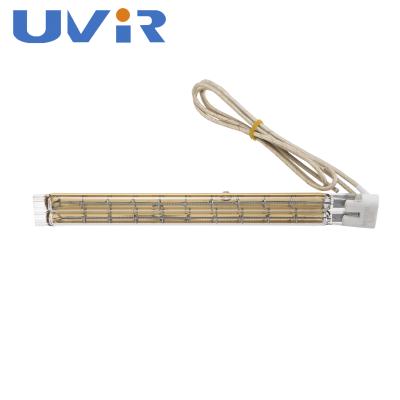 Cina Radiatori infrarossi 115V 600W della metropolitana gemellata dorata delle onde corte per pittura in vendita