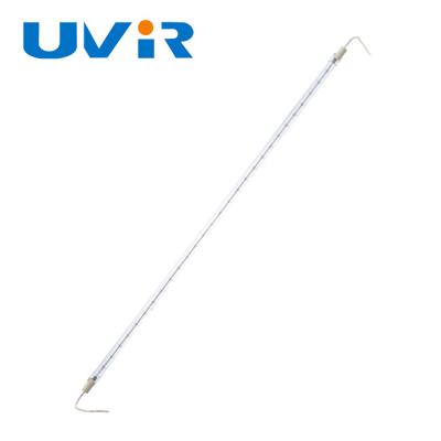 Chine Fil de tungstène bas infrarouge des lampes R7 de quartz d'UVIR avec le tube transparent à vendre