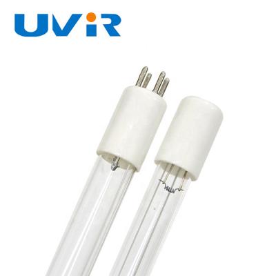 Cina Lampadina germicida UV-C di T5 150mm 8W 4 PIN Double End Quartz Tube in vendita