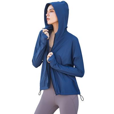 China Breathable Inventory Wholesale Uniooo Sportswear Jackets Thumb Inventory Nylon Fabric Fake Pocket Holder Collar for sale