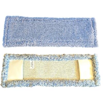 China Sustainable Household Floor Cleaning Absorbent Microfiber Mop Refill Mop Replacement Cloth for sale