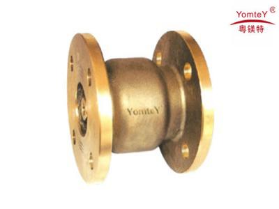 China yomtey brass flanged silencer check valve for sale