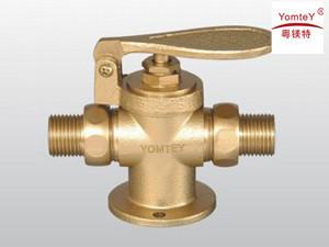 China yomtey brass foot drain valve for sale