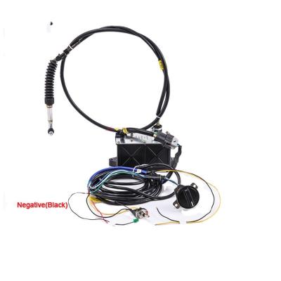 China Excavator Engine Fuel Supply Control Single Cable Antomatic Idling Spare Parts Suitable For Any Excavator Engine Fuel Supply Control Single Cable for sale