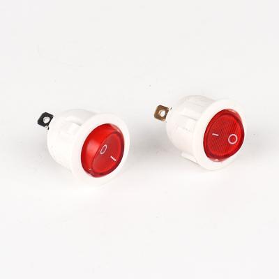 China Electrical Appliances Factory Tour Switch Knob Foot Power Direct Two Speed Rocker Switch With Light for sale