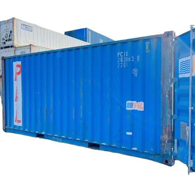 China Corten steel 75% used or second hand new 20ft metal shipping container for sale for sale