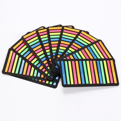 China Self Adhesive Transparent Sticky Notes PET for sale