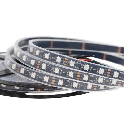 China Theme park DC12V WS2811 led strip 5m 30/48/60 leds/m, white/black PCB, 2811 led digital accessible strip light for sale