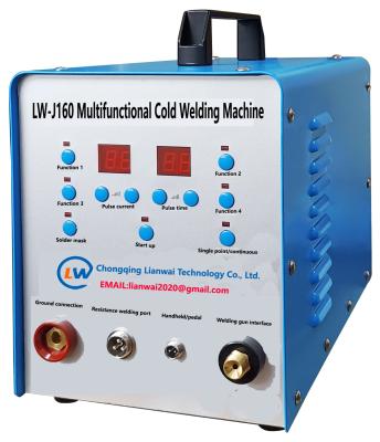 China GENWELD LW-J160 Multifunctional Cold Welding Machine Cladding Sheet Metal Welding Machine for sale