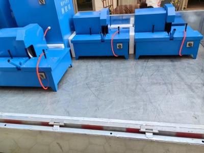 China 12v 2 Inch Blue Color Hydraulic Hose Cutting Machine Dust Free High Pressure Industrial Cutting Equipment 3kw/Hose Cutter for sale