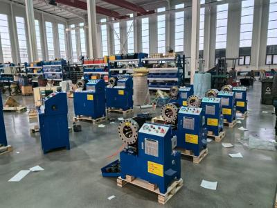 China Genaue Krempmaschine DX68 Schlauchkrempmaschine 10 Stück 2 Zoll Von 6 bis 51mm ±0.01mm 600T Krempkraft 245Kg zu verkaufen