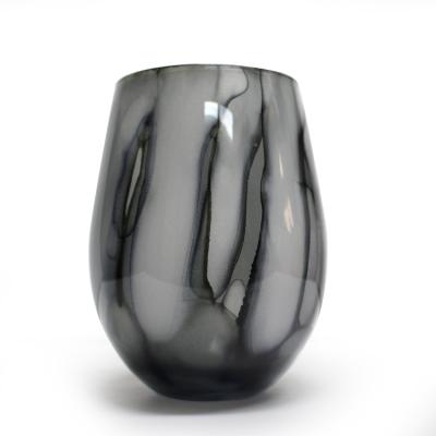 China LX Luxury Home Decor Frosted Luxury Glass Candle Jars Wholesale for sale
