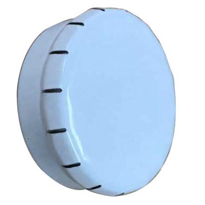 China Wholesale Click Slam Tin Box Round Shape Click Slam Tin Box Metal Candy Tin Can for sale