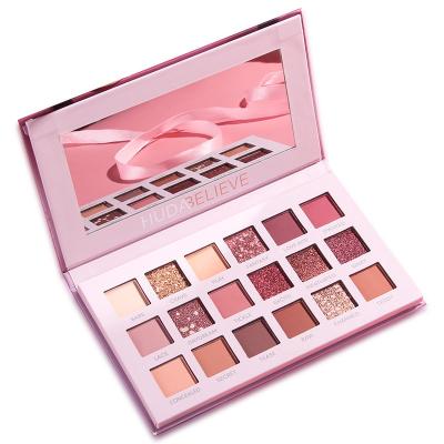 China Waterproof Best Eyeshadow Palette Private Label Makeup Set Cosmetic 18 Colors Custom Private LabelColors Eyeshadow palette for sale