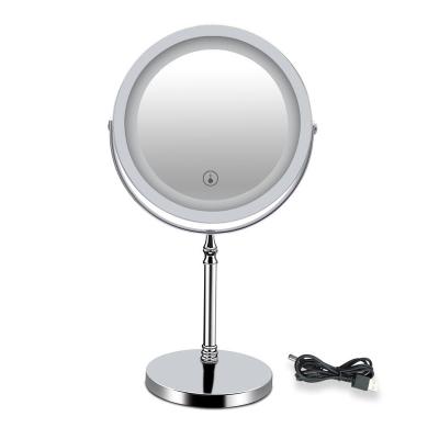 China Lighted Hot Selling Makeup Mirror Touch Screen Dimmable makeup tools Smart Dresser vanity mirror for sale