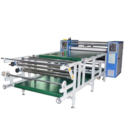 China Factory Sale Hardware Roll Heat Transfer Machine 80*120cm Cloth Heat Press Machine Hi-Q Oil Fired Automatic High Speed Mouse Pad Drum Heating Direct/Sheet for sale
