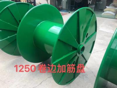 中国 空のケーブルボビン 1000mm 1250mm 1250 バンチャー 90 エクストルーダーラインのためのワイヤロールドラム 販売のため