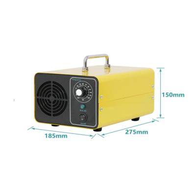 China Steel Plate Air Purifier Mini 5g 10g Portable Ozone Generator For Vegetables Fruit House Hotel for sale