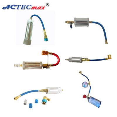 Cina R12 R134a Car AC Tool Kit Air Conditioning System Oil Injector in vendita