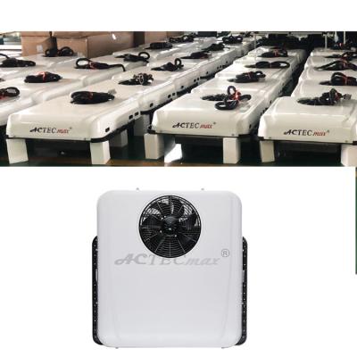 China Electric 12 V 24 V Parking Cooler 24 Volt Roof Mounted Standard Size for sale