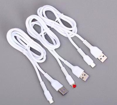 China Fast Charging Speed Fully Compatible Flash Charging 5A Super Fast Charging cable For Oppo For Apple For Vivo For Android Mobile Phone Type-C Cable for sale