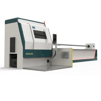 China RAYTHER High Speed Pipe Reducing CNC Laser Cutting Machine Metal Tube Fiber Laser Cutting Machine Price for sale