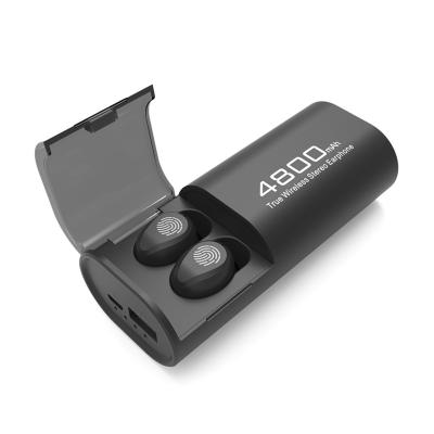 China In-ear factory 4800mAh TWS powerbank earbuds S11 for battery backup earphone for sale