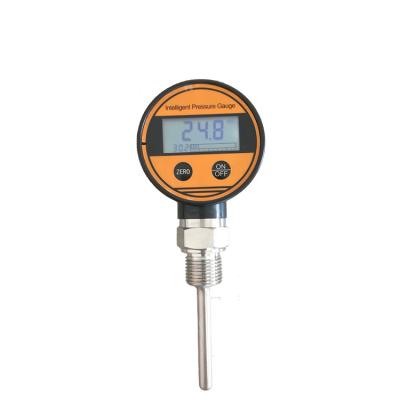 China Factory OEM Industrial Hydraulic Oil Temperature Gauges 150%FS for sale