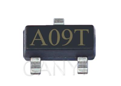 China Transistor del canal N del MOSFET A09T del transistor de poder del mosfet de AO3400 SOT-23 NPN en venta
