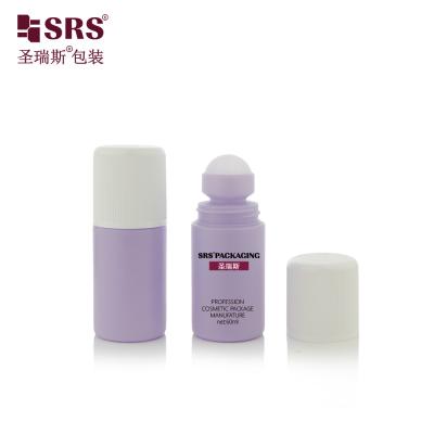 China RPPC1-60ML Double Wall Child Resistant Cap Plastic PP Roll On Deodorant Gel Bottle Packaging Recycled for sale