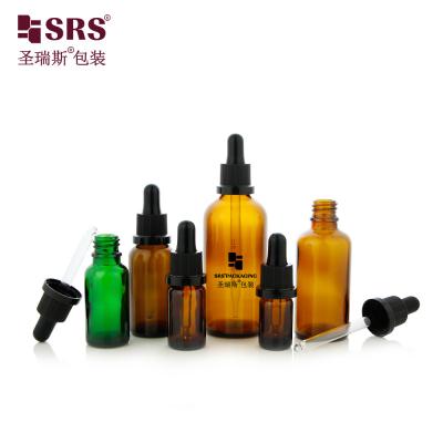 China D012 Round Shape Empty Essential Oil Dropper Bottle Customization Color Logo Printed No Leakage Container for sale