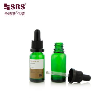 China D011 Eye-Catching Customization TE Caps Redefine Cosmetic Glass Dropper Bottle Packaging for sale