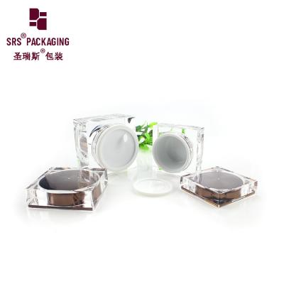 Chine emballage cosmétique vide 50g 80g gel d'ongle bocal acrylique cosmétique à vendre